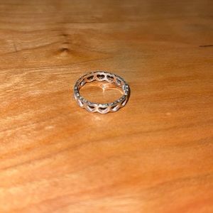 James Avery Tiny Hearts Band Size 6.5